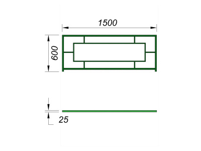 Ограждение площадки МАФ 5000 в Благовещенске