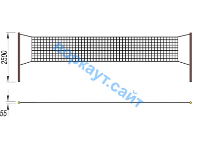 Волейбольные стойки СИО 3515 в Благовещенске