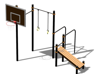 Спортивный комплекс воркаут ВС-143 в Благовещенске