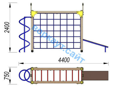 Детский спортивный комплекс Юниор ДСК 3105 в Благовещенске