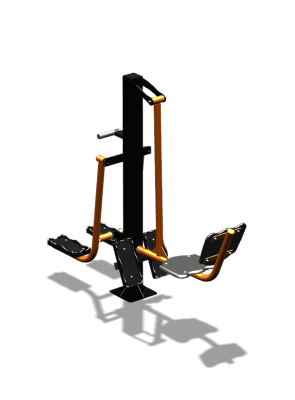 Уличный тренажер "Жим ногами Шпагат" УТ315 в Благовещенске