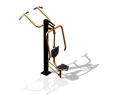 Уличный тренажер "Жим от груди Турник" УТ341 в Благовещенске
